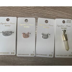 Signature bead landing Connectors 4 seperate pieces NEW